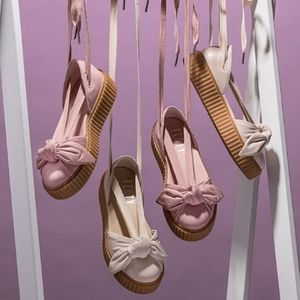 PUMA X Fenty Creeper Bow Sandals